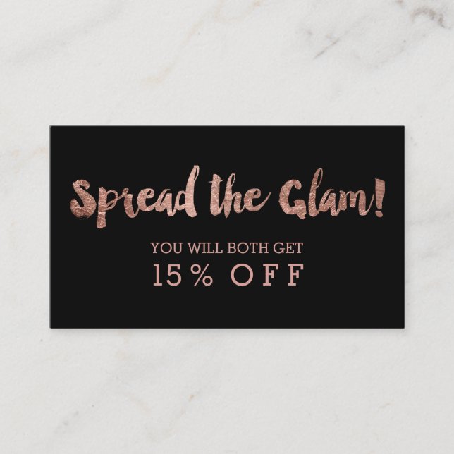 Parrainage Noir rose moderne de typographie d'or de carte de (Devant)