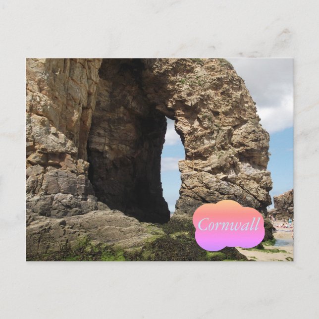 Parranporth, Carte postale Cornouailles (Devant)