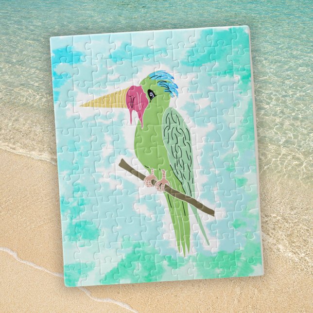 Parrot Crème glacée Funky Puzzle pour enfants (Créateur téléchargé)