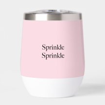 Parsemer Sprinkle Vin Thermal Tumbler