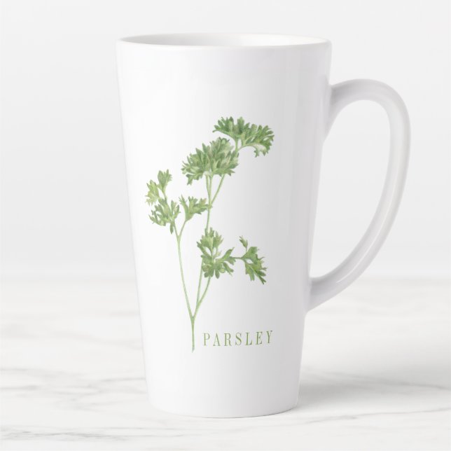 PARSLEZ FRAIS Tall Latte Mug (Droite)