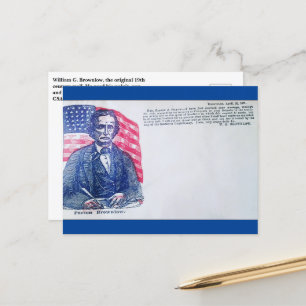 Parson Brownlow soumission carte postale