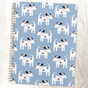 Parson Jack Russell Terrier Chien Motif bleu