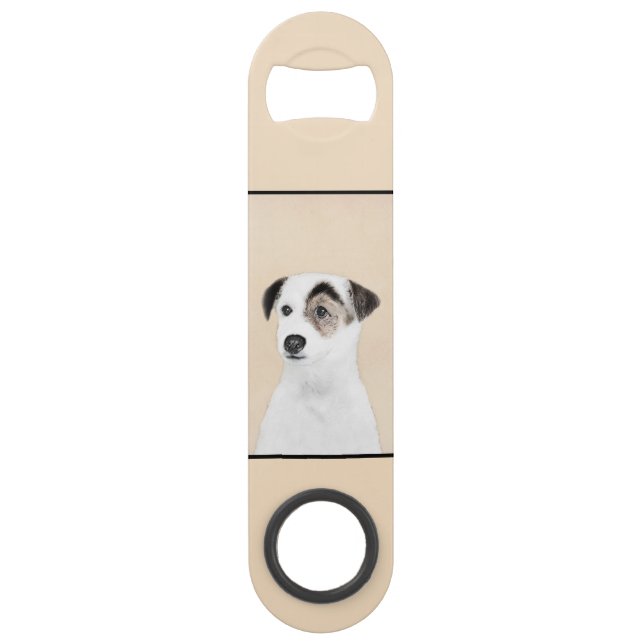 Parson Jack Russell Terrier Peinture - Chien Art (Dos)