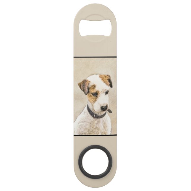 Parson Jack Russell Terrier Peinture - Chien Art (Dos)
