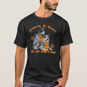 Part australienne de chien de bétail un T-shirt de
