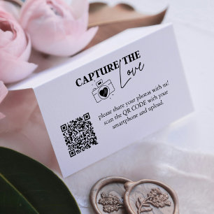 Partage de photos Capturez l'amour Code QR de mari