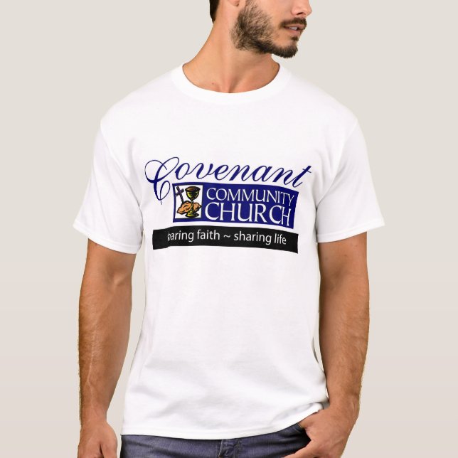 Partager la foi Partager la vie T-shirt (Devant)