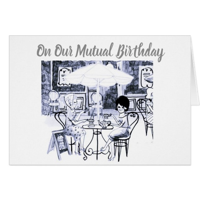 PARTAGER NOTRE **VIE** ET NOTRE **ANNIVERSAIRE** L (Devant horizontal)