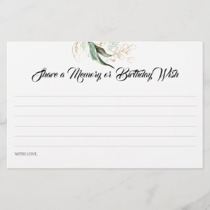 Partager une carte de jeu Anniversaire ou Souhaite