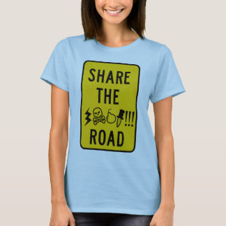 Partagez le T-shirt de route