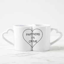Partenaire dans les Crime tasse | amitiés tasse
