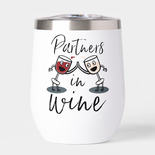 Partenaire en Vin Paruline à Vin Stemless (Avant)