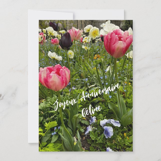 Parterre de fleurs (Devant)