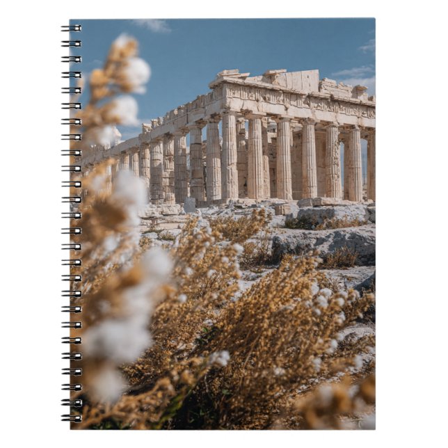 Parthénon dans le Carnet en fleur (Devant)