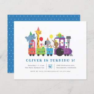 Parti Budget Animaux Train Anniversaire de enfant 