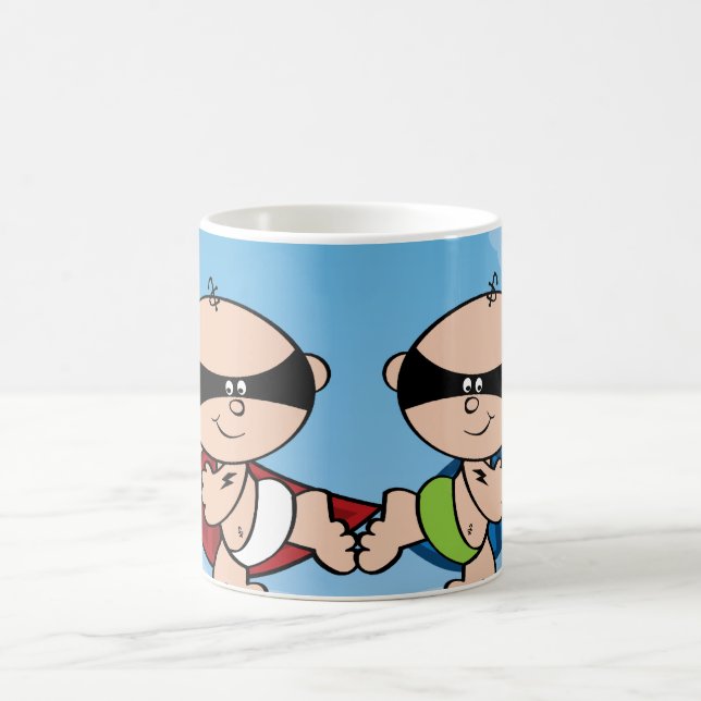Parti des amis de superhero Favoriser la Mug (Centre)