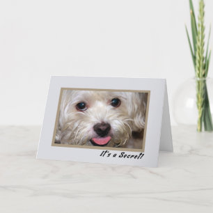 Parti Invitation secret pour son retour du service