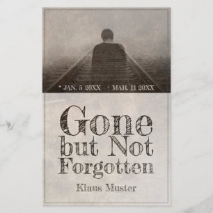 Parti, mais pas oublié - Vintage