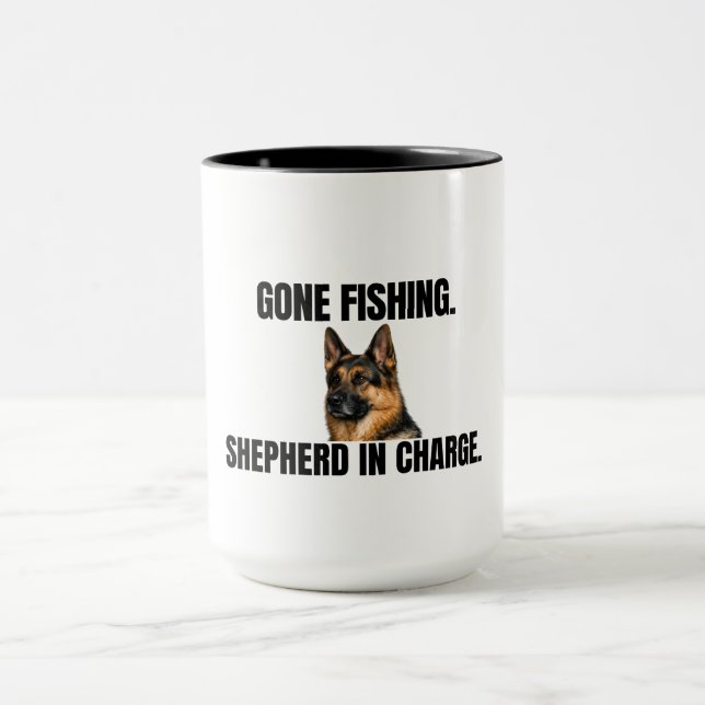 Parti Pêcher. Berger en Charge. Tasse (Centre)