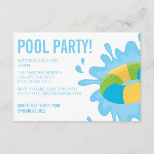 PARTI POOL  Invitation de groupe