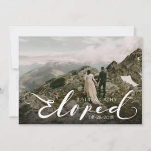 Parti post-Faire-part du mariage des Mariages élus