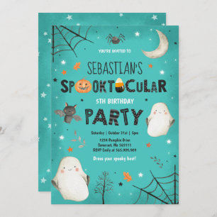 Parti Spooktacular Invitation de l'anniversaire de