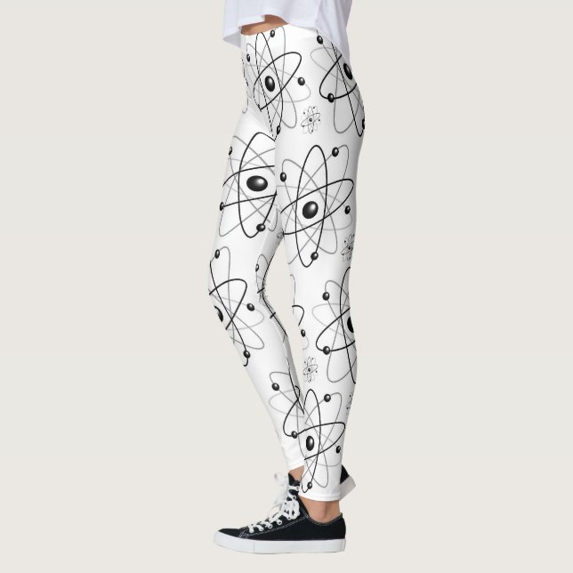 "Particules atomiques" Leggings omniprésents (Gauche)