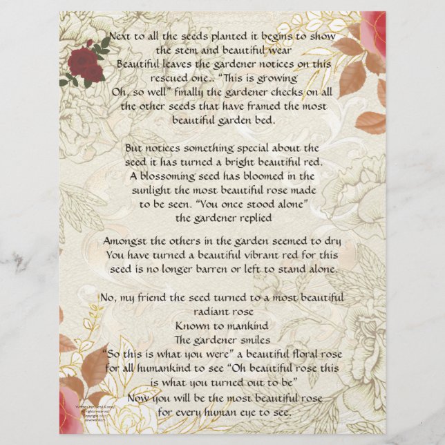 Partie 2 Un Rose est seul stationnaire personnel (Devant)