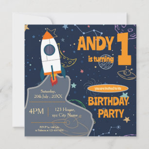 Partie d'anniversaire de l'espace extra-atmosphéri