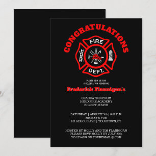 Partie de faire-part d'obtention du diplôme de