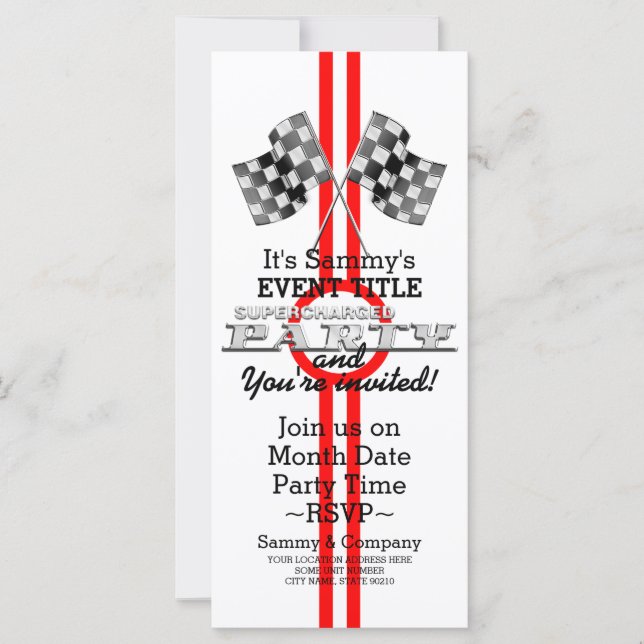 Partie de performance surchargée personnalisée (Devant)