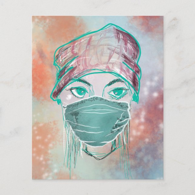 partie masque (Devant)