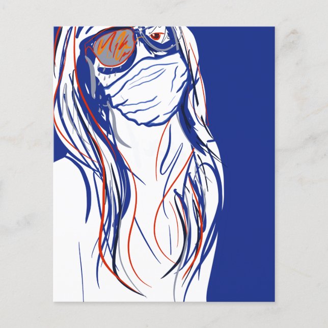 partie masque (Devant)