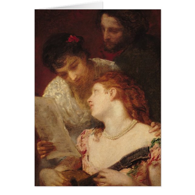 Partie musicale, 1874 (Devant)