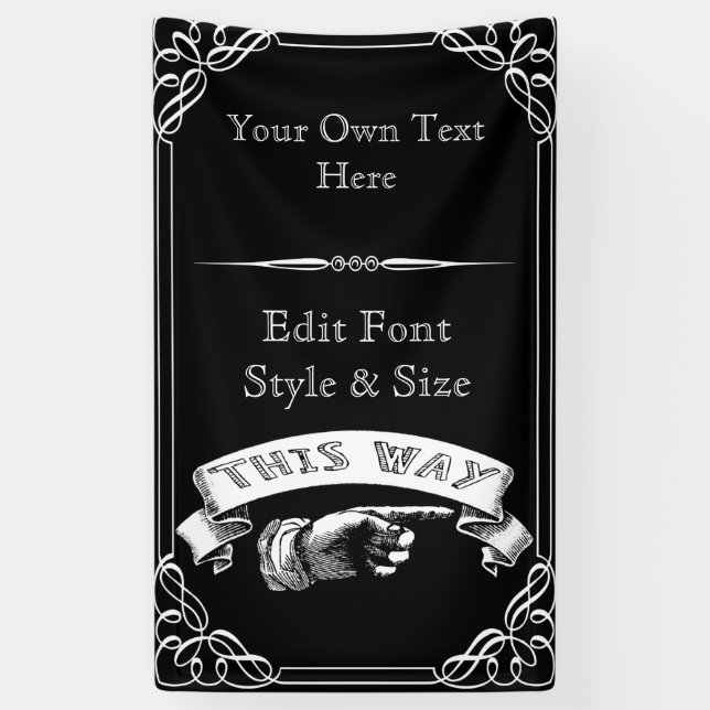 Partie personnalisée, réunion, bannière de (Vertical)