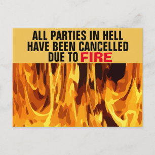 Parties en enfer annulées en raison de FIRE Cartes