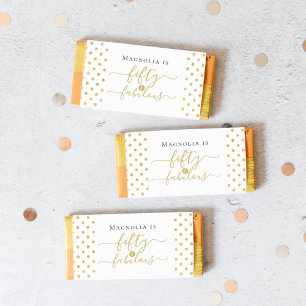 Parties scintillant 50e anniversaire Favour Candy