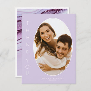 Parties scintillant Abstraite Strata Mariage Merci