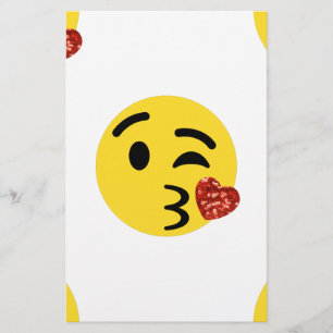 parties scintillant baiser émoji