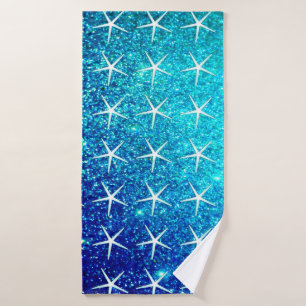 Parties scintillant Bleue Ombre Turquoise Étincel