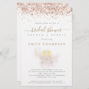 Parties scintillant Budget Champagne Bridal Showba