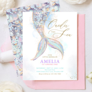 PARTIES SCINTILLANT BUDGET Mermaid ONEder Sea Anni