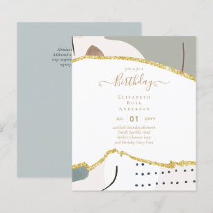 PARTIES SCINTILLANT BUDGÉTAIRE Glam Agate Jolie fi