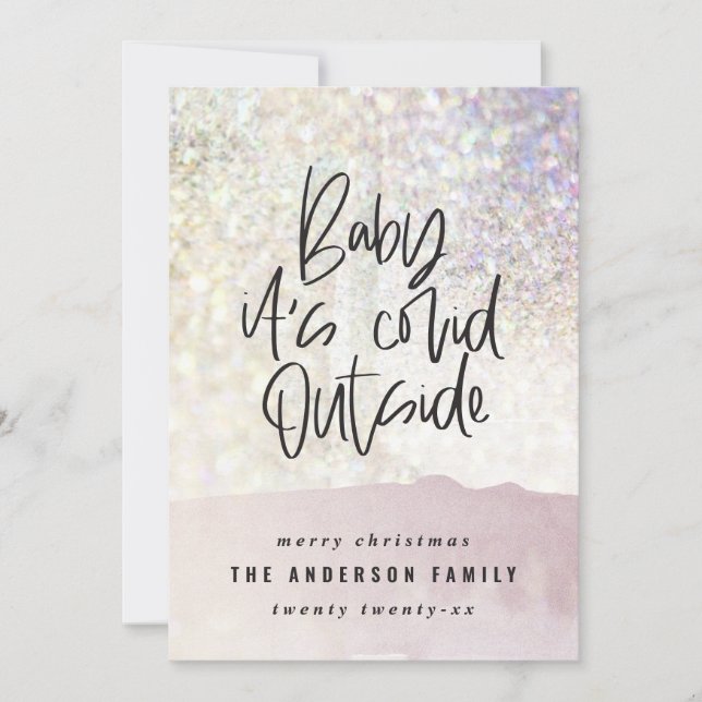 Parties scintillant classe bébé son covid en dehor (Devant)