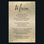 Parties scintillant Classy Gold - Menu<br><div class="desc">Menu. Parties scintillant d'or moderne de mercredi pour vous permettre de personnaliser. Produits correspondants disponibles - 📌 Si vous avez besoin d'une personnalisation plus poussée, cliquez sur la zone "Cliquez pour Customiser plus loin" ou "Customiser ou modifier la conception" et utilisez notre outil de conception pour redimensionner, faire pivoter, modifier...</div>