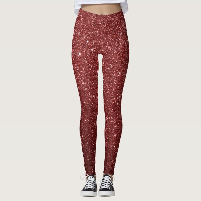 Parties scintillant d'automne Leggings sur impress (Devant)