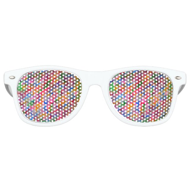 Parties scintillant de bonbons Lunettes de soleil (Devant)