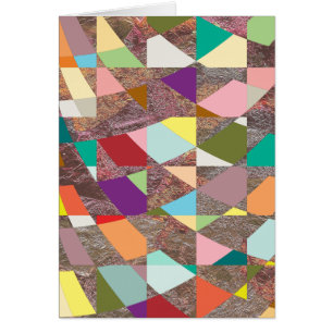 Parties scintillant de couleurs Abstraites