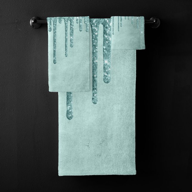 Parties scintillant de la pointe de dérive | Aqua  (Créateur téléchargé)